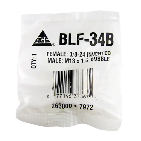 3/8-24-M13 X 1.5 BUBBLE