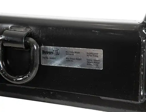 BUYERS PROD 1809070 BUMPER 2-1/2' RECEIVER HITCH FLAT
