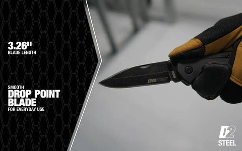 SOUTHWIRE DPKD2 EDGEFORCE DROP PNT FOLD KNIFE D2