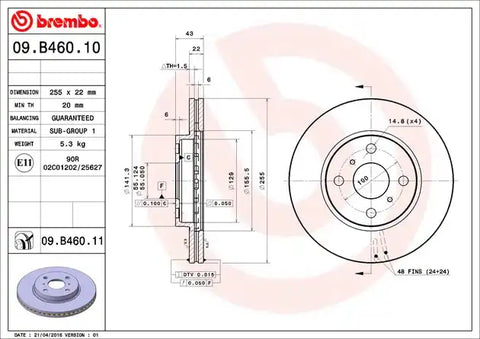 DISC BRAKE ROTOR