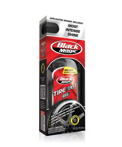 BLACK MAGIC  TIRE WET GEL 6/16OZ