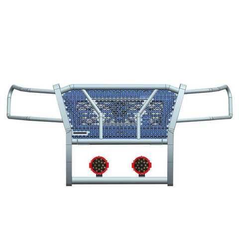 BLACK HORSE RU-NIFR22-B-PLR RUGGED HEAVY DUTY GRILLE GUARD KIT
