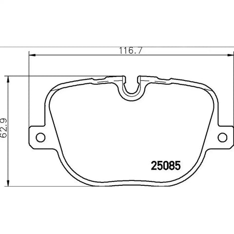 DISC BRAKE PAD SET