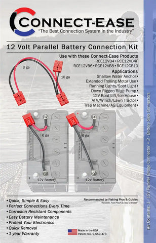 CONNECT EASE RCE12VBPK 12 VOLT PARALLEL BATTERY
