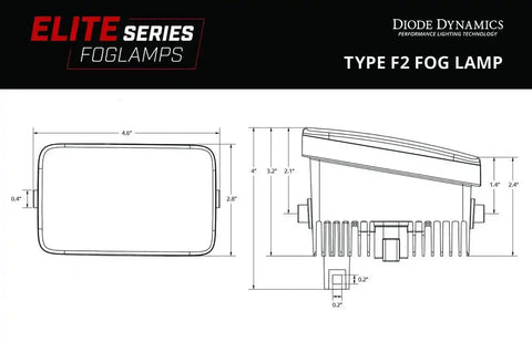 DIODE DYNAMC DD7768 ELITE FOG LIGHT KIT 22-23 MAVERICK