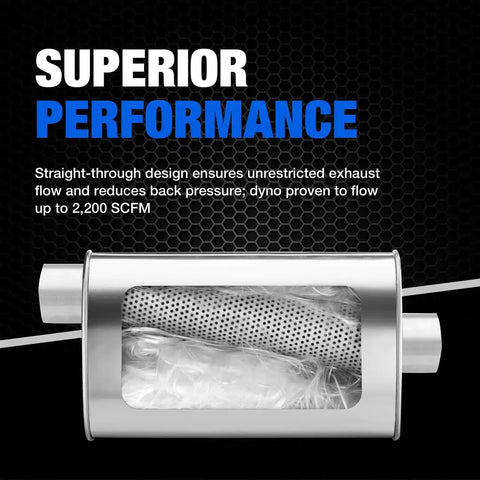 DYNOMAX 17519 MUFFLER ULTRA-FLO SS