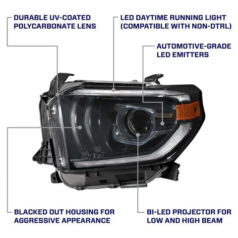 DIODE DYNAMC FL0003 2014-2021 TOYOTA TUNDRA LED PROJECT