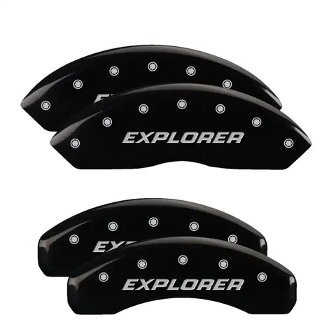 SET OF 4 CALIPER COVERS  ENGRAVED F