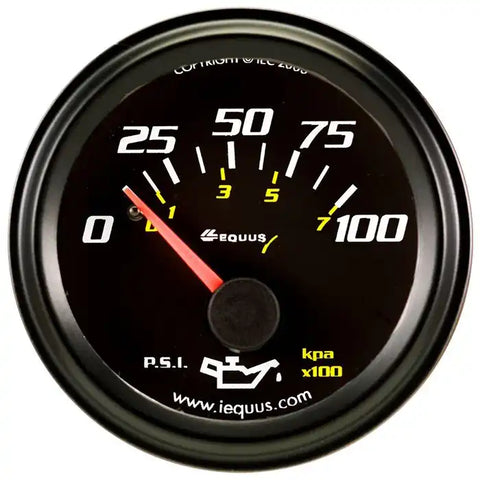 GAUGE  OIL PRESSURE  2'  0-100PSI