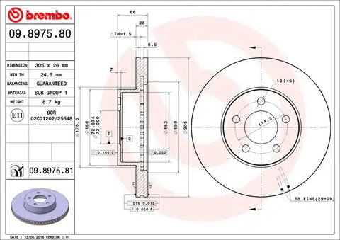 DISC BRAKE ROTOR