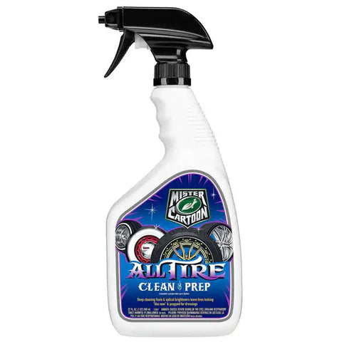 TURTLEWAX 54250 MR CARTOON: ALL TIRE CLEAN & PREP