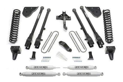 FABTECH K2417 6' 4LINK SYS W/COILS & PERF SHKS 23
