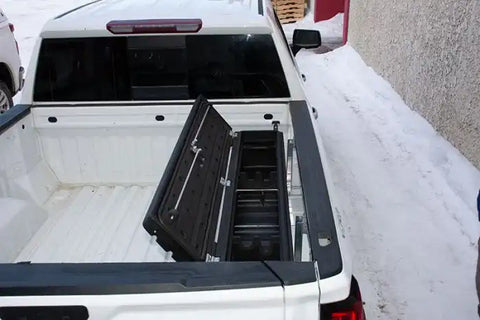 HUMPSTOR BED STORAGE/GUN CASE BLACK