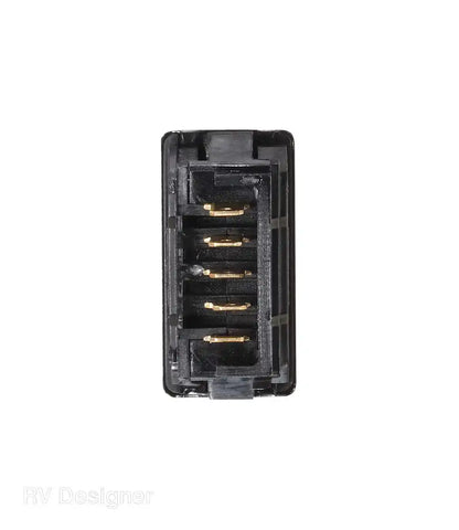 40A BLACK ROCKER SWITCH W