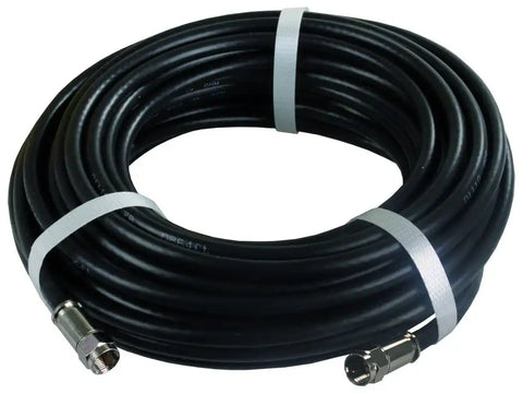 50' RG6 COAX W/COMPRN END