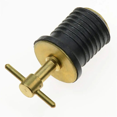 T-H MARINE BE-PL-54844-DP TWIST DRAIN PLUG 1' BRASS
