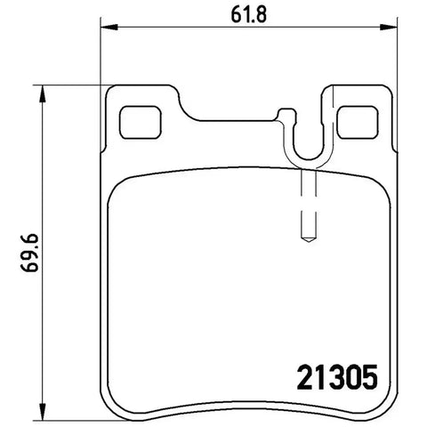 DISC BRAKE PAD SET