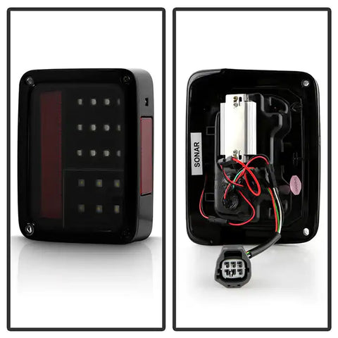 SPYDER 5079978 JEEP WRANGLER 07-16 LED
