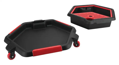 2 IN 1 DRAIN PAN TOOL CADDY