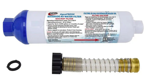 VALTERRA LLC A01-1131VP INLINE WATER FILTER W/CONN CARDED