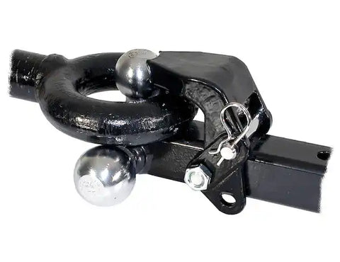 Buyers Products 1802279 Trailer Hitch Ball Mount Class III/ IV Fits 2 Inch Receiver 1-7/8 Inch Ball Rated 6000 Pound Trailer