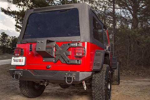 Rugged Ridge 11546.61 - Spartacus Heavy Duty Tire Carrier Hinge Casting 97-06 Wrangler TJ