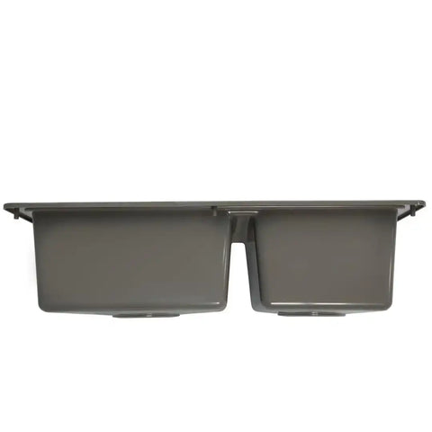 25' X 17' DOUBLE BOWL SINK - STAINL