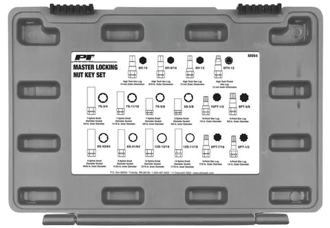 LOCKING LUG NUT MASTER KEY SET