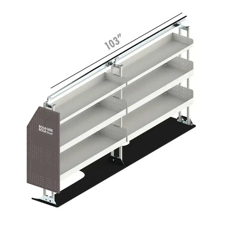 ROLACASE RSLLRBA- DR VAN SHELVING BASIC BIN PACKAGE