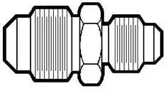 MIDLAND IND UR2-86 1/2 X 3/8 FLARE