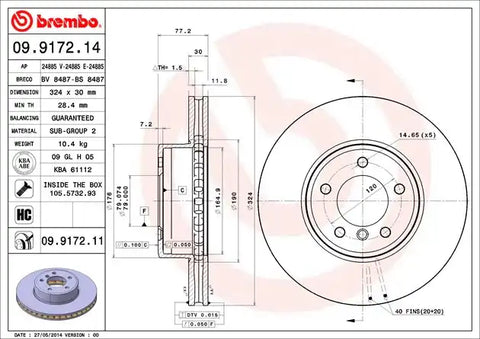 DISC BRAKE ROTOR