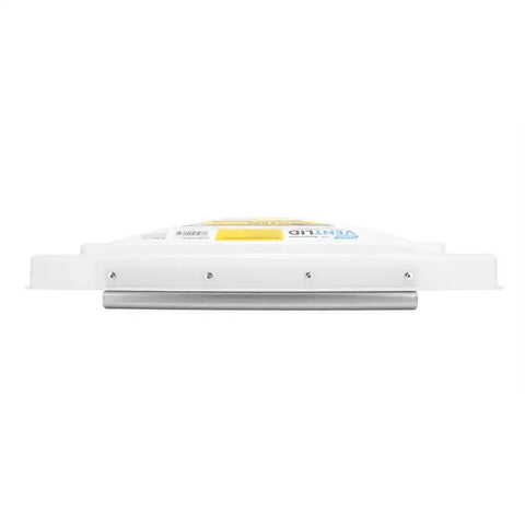 Camco 40185 Roof Vent Lid Roof Vent Lid Display Cardboard Box With 6 White Ventlin