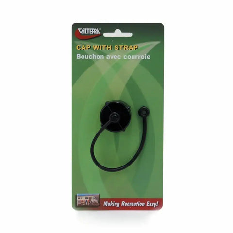 HOSE CAP 3/4' BLACK 1/CD