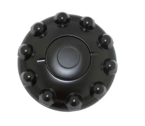 BLACK HUB COVER KIT ABS BLK FRONT 1