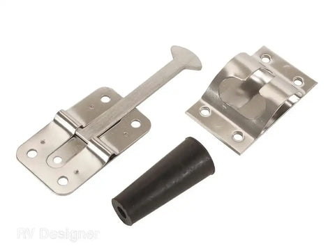 3 3/4' DOOR HOLDER STAINL