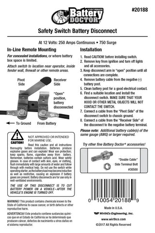 KNIFE SWITCH IN-LINE