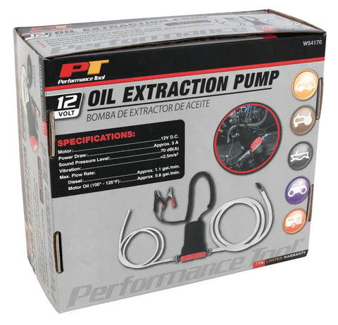 12V OIL EXTRACTION PUMP