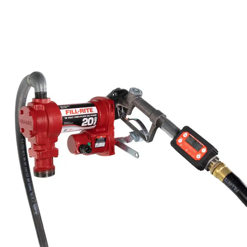 12VDC HIGH FLOW PUMP WITH IN-LINE