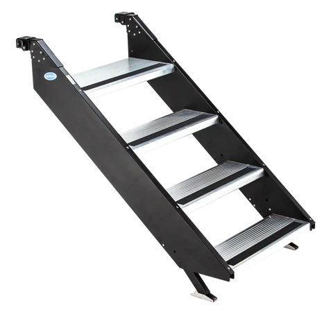 MOR/ryde STP-223 Entry Step 4 Step 500 Pound Weight Capacity Aluminum Not Illuminated
