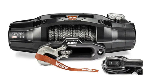 WARN Zeon XD 12-S 12V Winch – 12,000 lbs, 80 Ft Rope