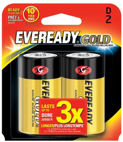 EVEREADY GOLD ALKALINE D
