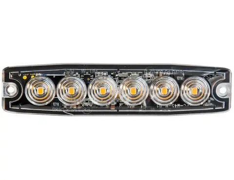 BUYERS PROD 8892200 LIGHT STROBE 5-1/8IN 6-LED AMBER