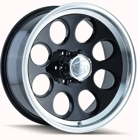 WHEEL GROUP 171-6183B 171 (171) BLK/MACHINED LIP 16X10 61