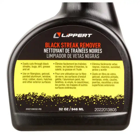 LIPPERT BLACK STREAK REMOVER CASE