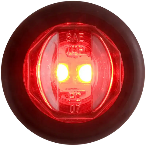 OPTRONICS MCL11RKB LED UNI-LIGHT W/GROMMET;RED