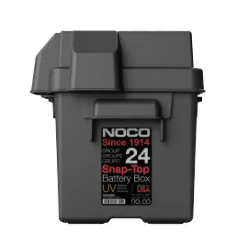 GROUP 24 BATTERY BOX BLAC