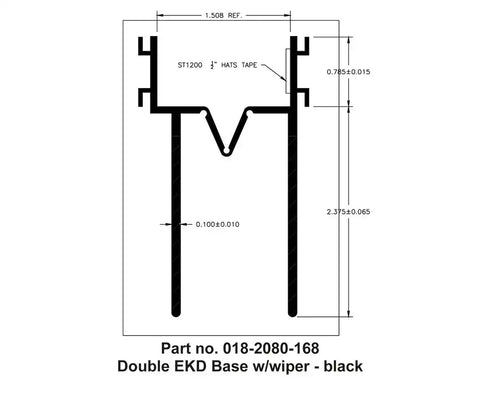 DOUBLE EKD  BLACK
