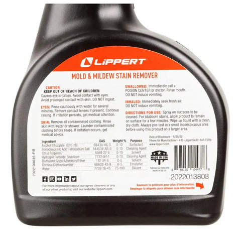 LIPP MOLD & MILDEW STAIN REM SPY
