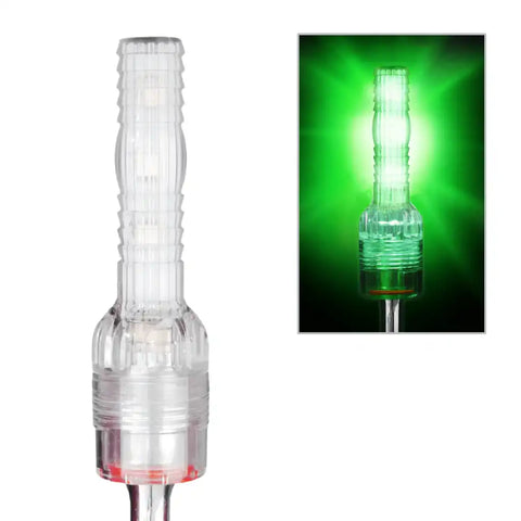 DRIVER IND. SC4-FG BRIGHT FLASHING GREEN LED WHIP LIGH