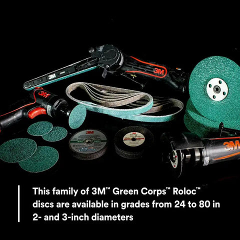 3M  GREEN CORPS  ROLOC  DISC 36535
